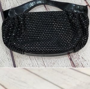 Hobo International patent leather woven hand bag